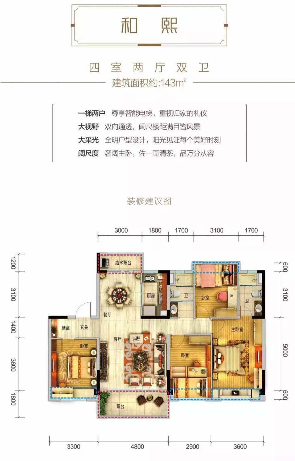 碧桂园锦熙府 和熙-四室两厅两卫-143㎡.jpg