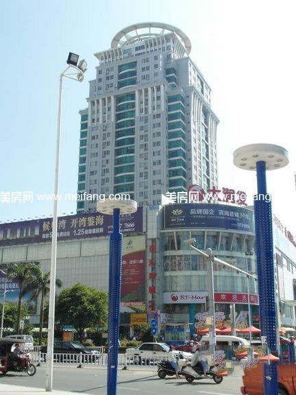 奇珠财富大厦项目对面城市购物广场