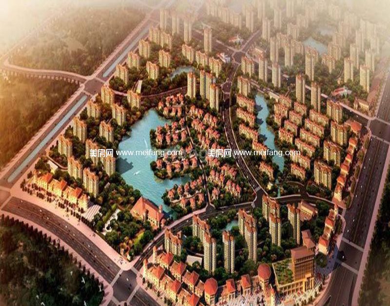 梅尚国际住区 规划示意图