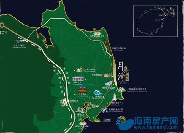 小户型观海公寓38万/套起    合景月亮湾位于海南文昌市月亮湾起步区