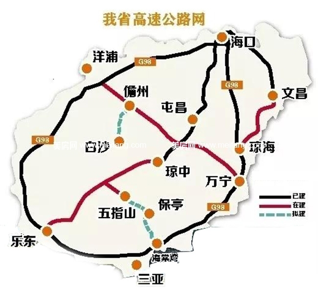 海南高速公路网