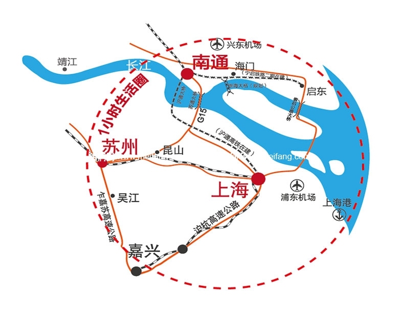 中港·白金大厦交通图
