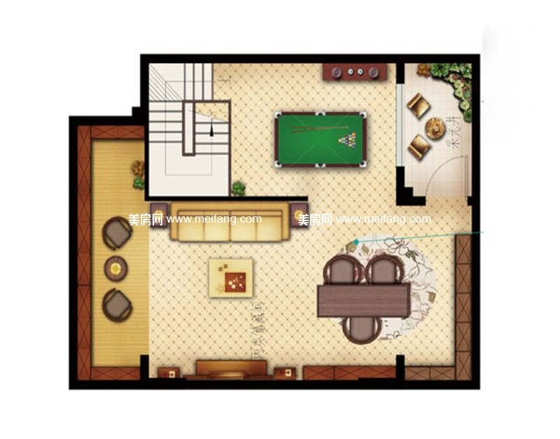 4室2厅3卫-138㎡-地下 4室2厅3卫-138㎡-地下