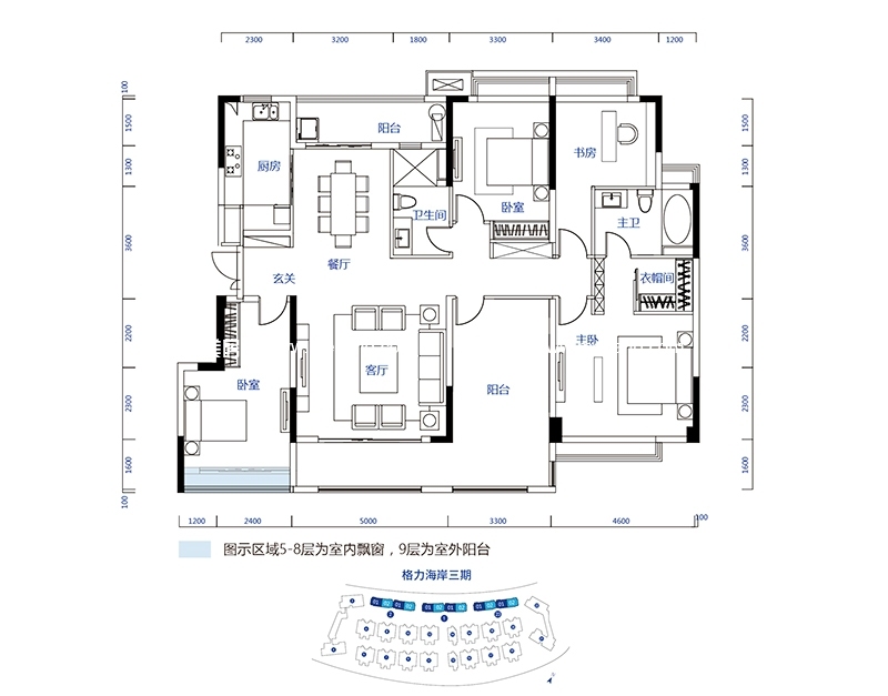 洋房02户型 4室2厅2卫1厨 190㎡ 洋房02户型 4室2厅2卫1厨 190㎡