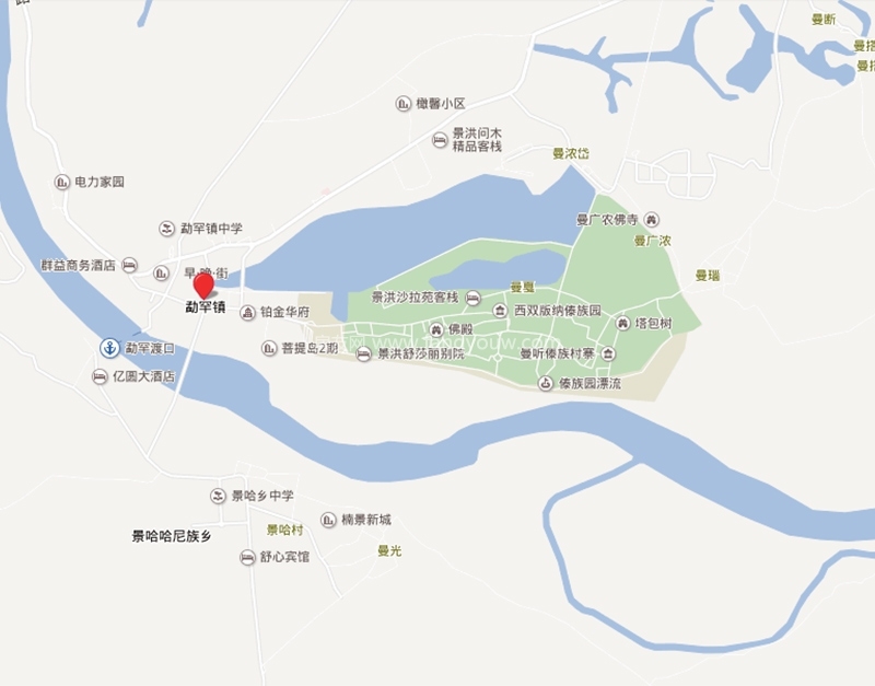 项目位于西双版纳景洪市