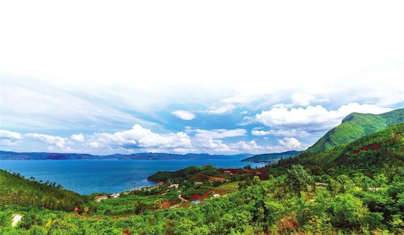 栖居在阳宗海富力湾的原生湾区