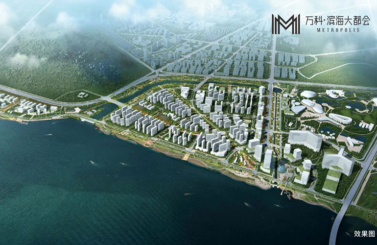 珠海万科海上城市加推三期半岛之心主力户型建筑面积67108㎡二至四居