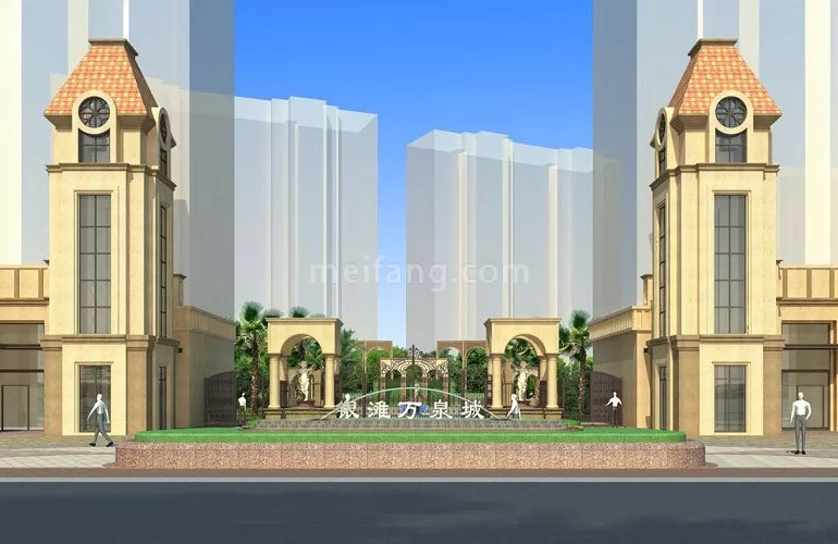 银滩万泉城2区效果图