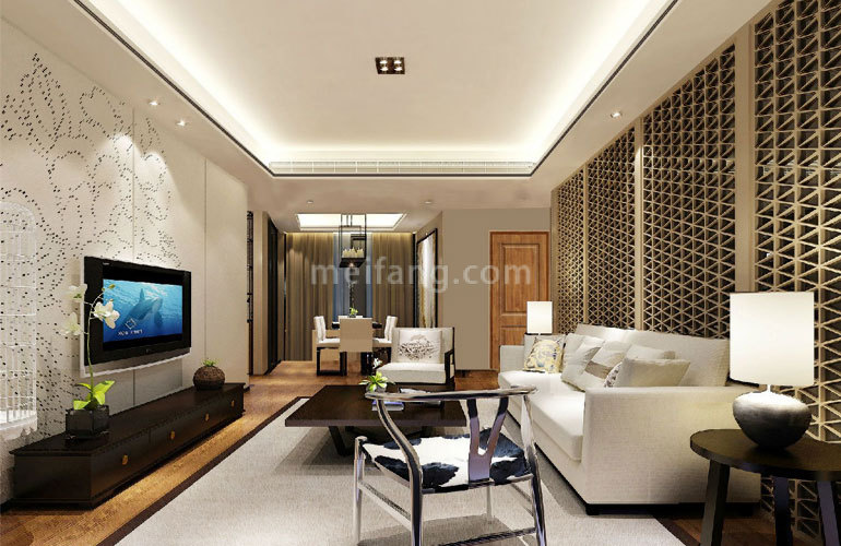 银滩万泉城2区客厅