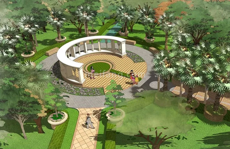 银滩万泉城2区效果图