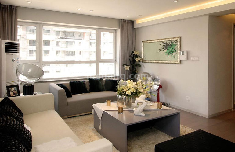 银滩万泉城2区客厅