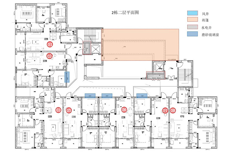 2栋户型平面图 2栋户型平面图
