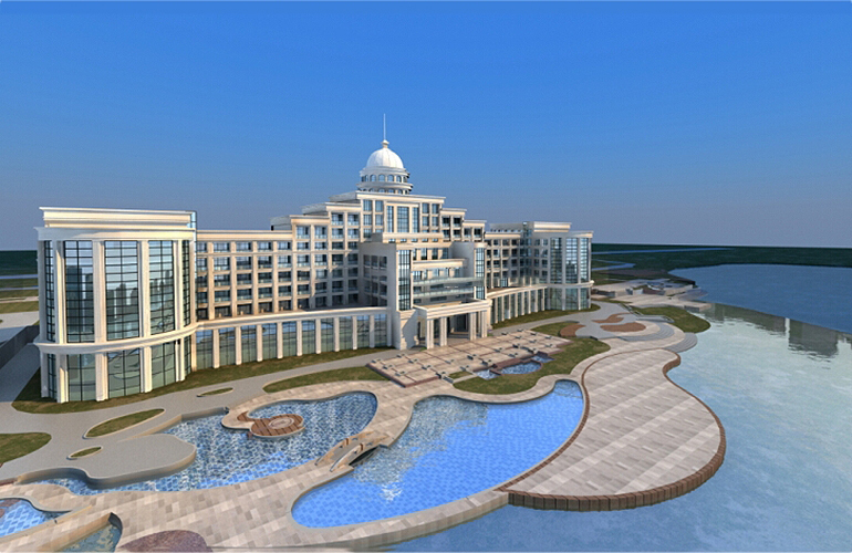 三块石海洋乐园配套图：海上大世界酒店