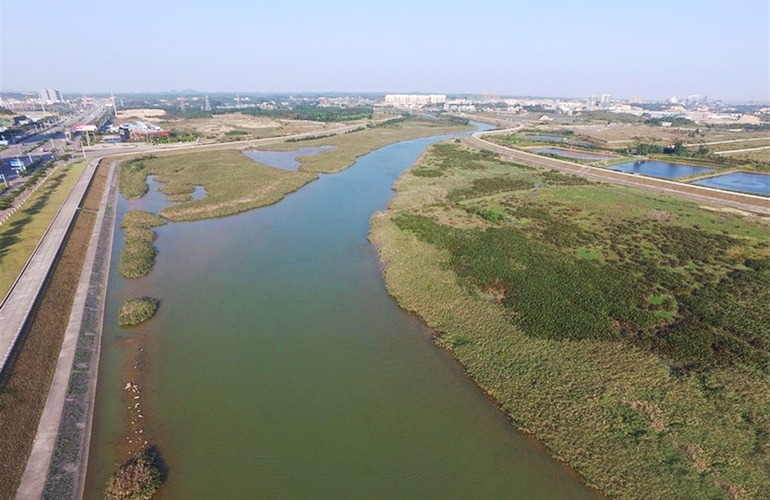 其沿金城周边配套:防城港湿地公园