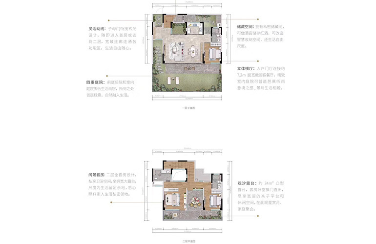 昆明万科抚仙湖别墅户型,图片大全-房友网