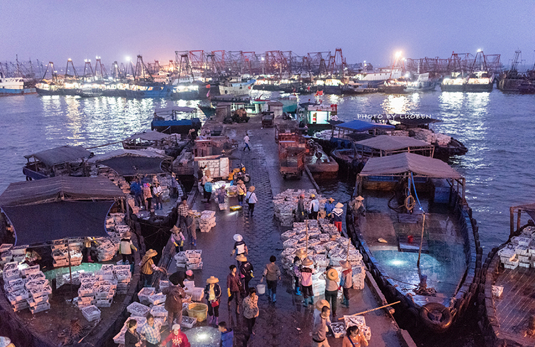 周边配套：海鲜市场