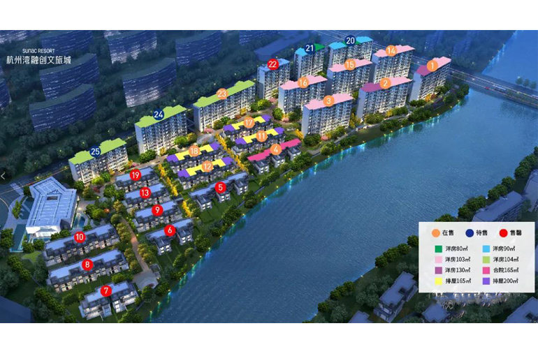 杭州湾融创文旅城 规划图