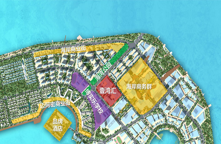 碧桂园中央半岛 规划图