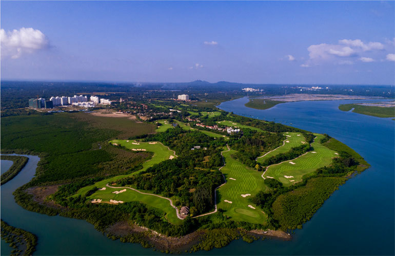 白鹭湾实景图