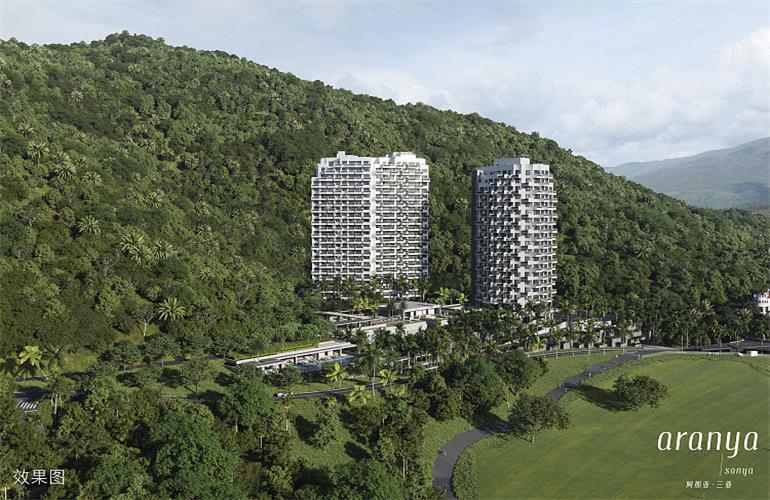 阿那亚·三亚的山二期西区瞰景公寓在售，总价400万/套