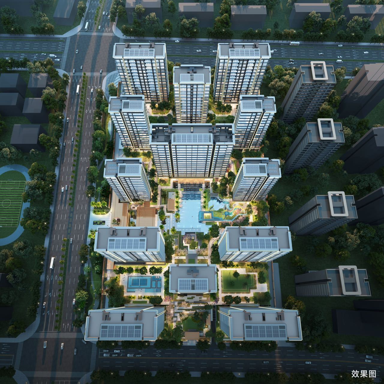 吉祥16号 楼栋图