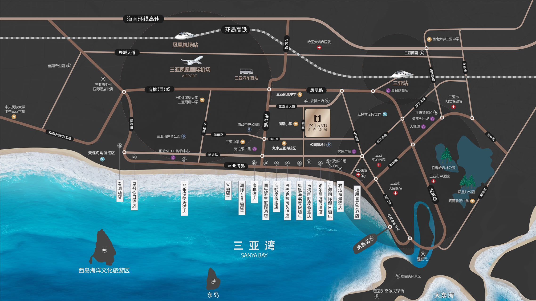 吉祥16号 区位图