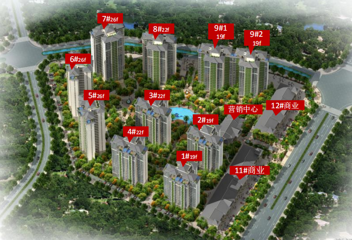 顺达花园 楼栋图