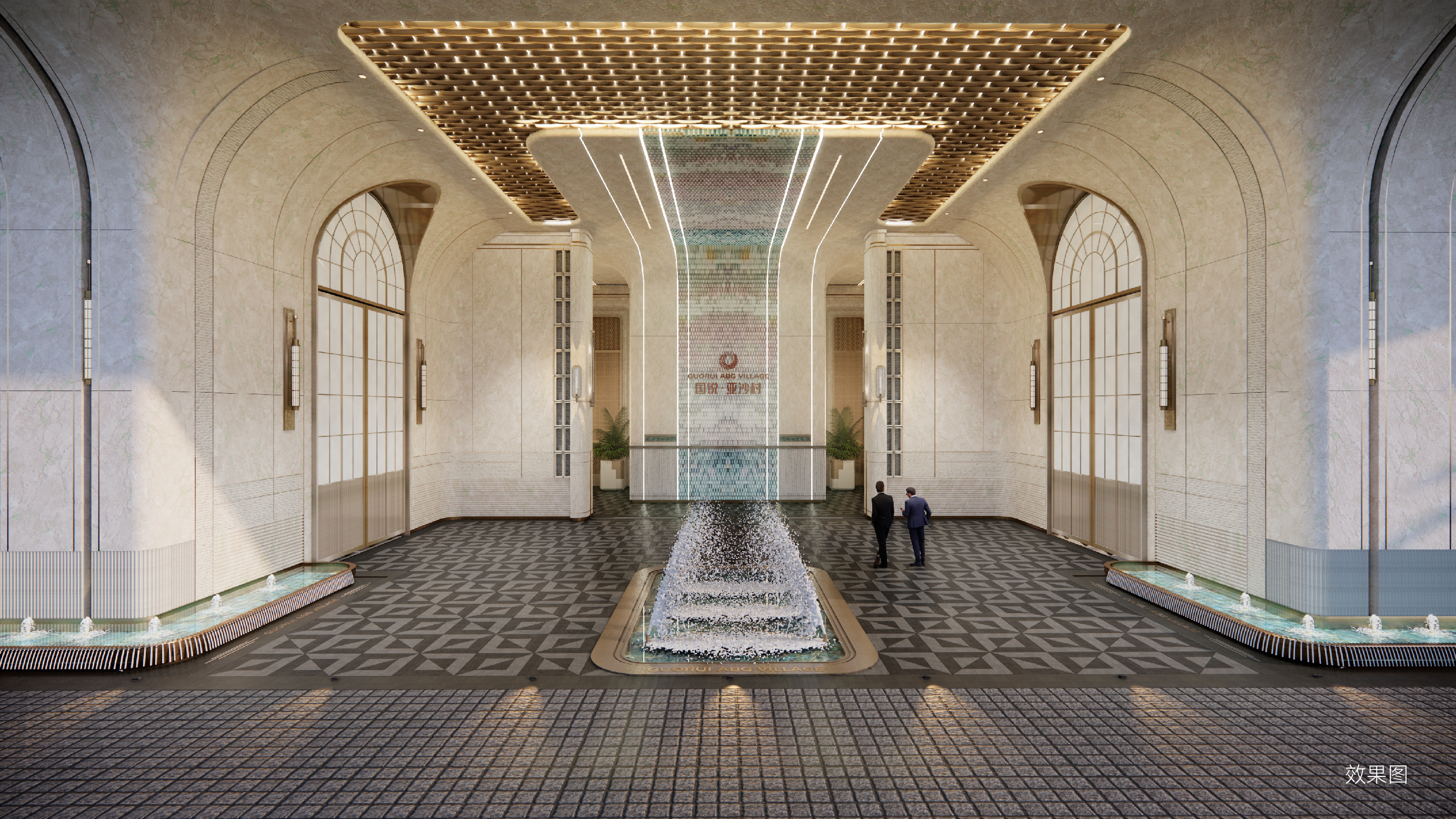 国锐亚沙村国锐亚沙村效果图