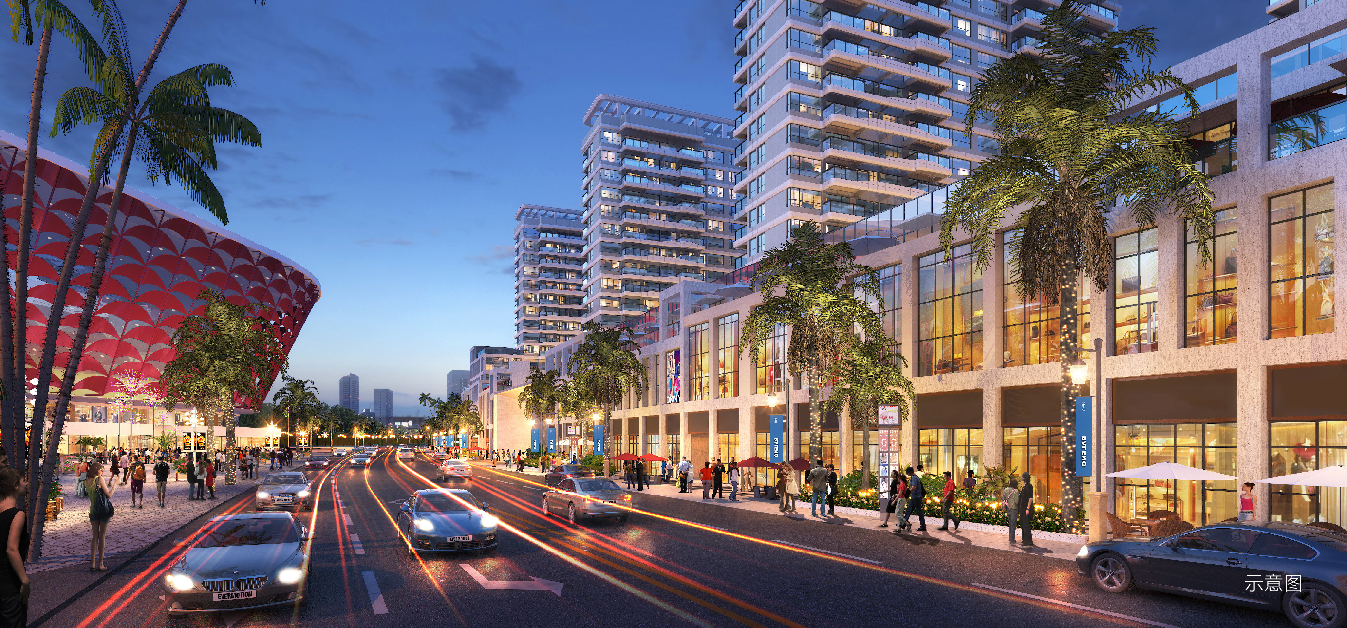 国锐亚沙村 国锐亚沙村效果图