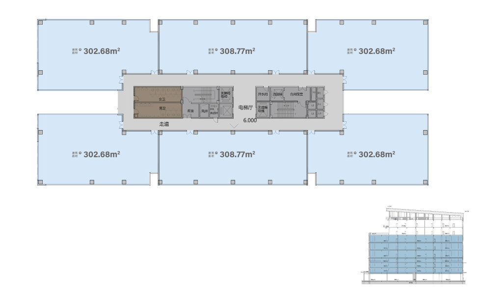 麓鸣901 商业办公 302.68-308.77