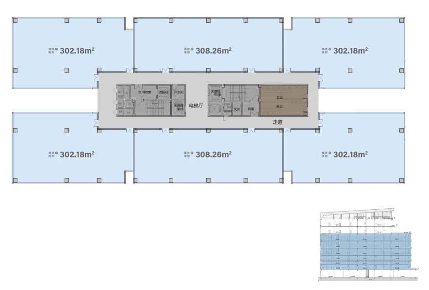 麓鸣901 商业办公 302.18-308.26