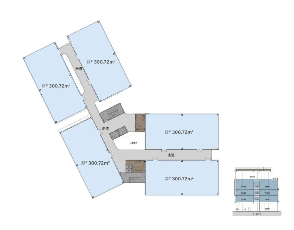麓鸣901 商业办公 300-302 ㎡商务空间