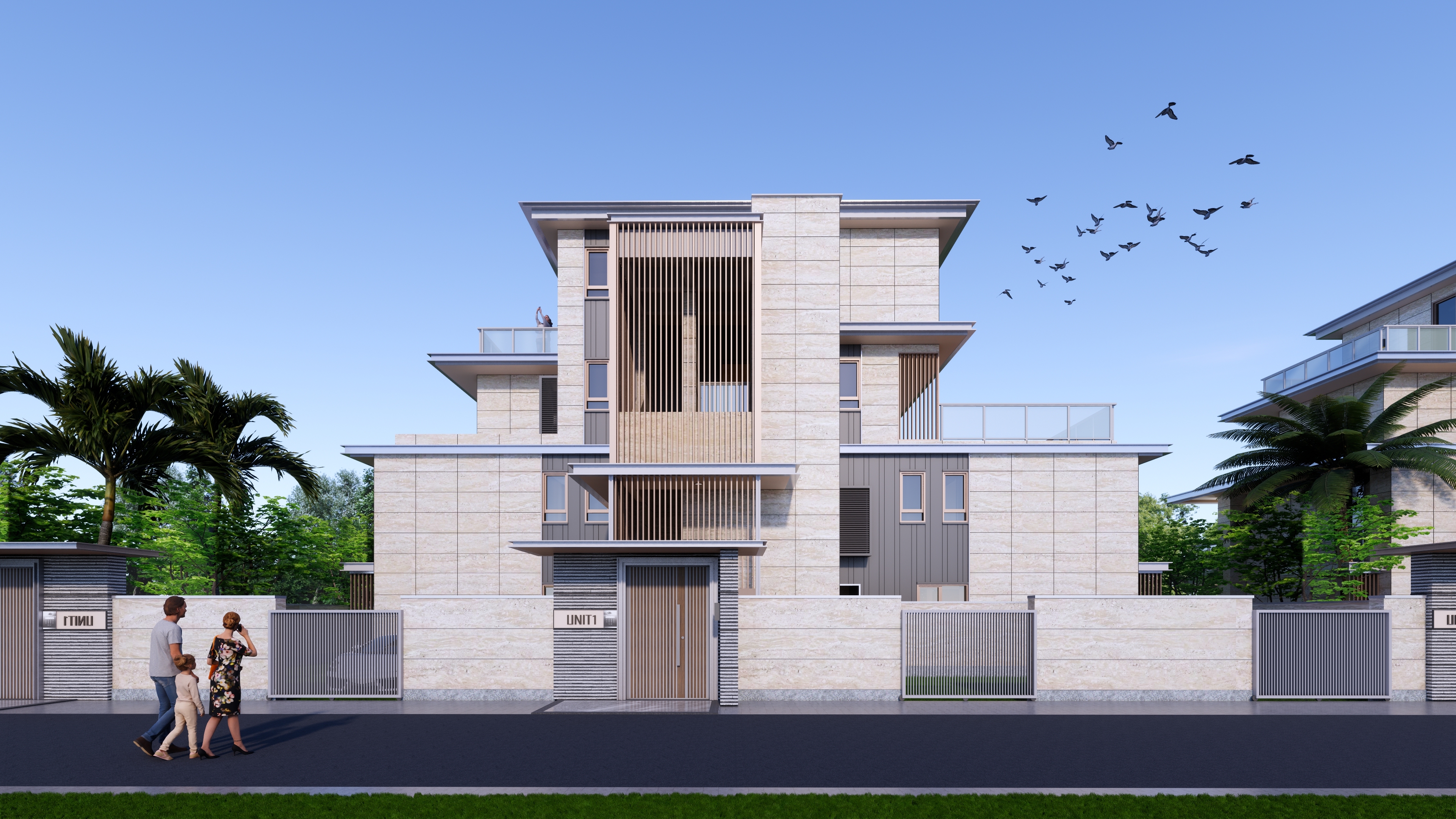 中海神州半岛 中海神州半岛天岚院效果图