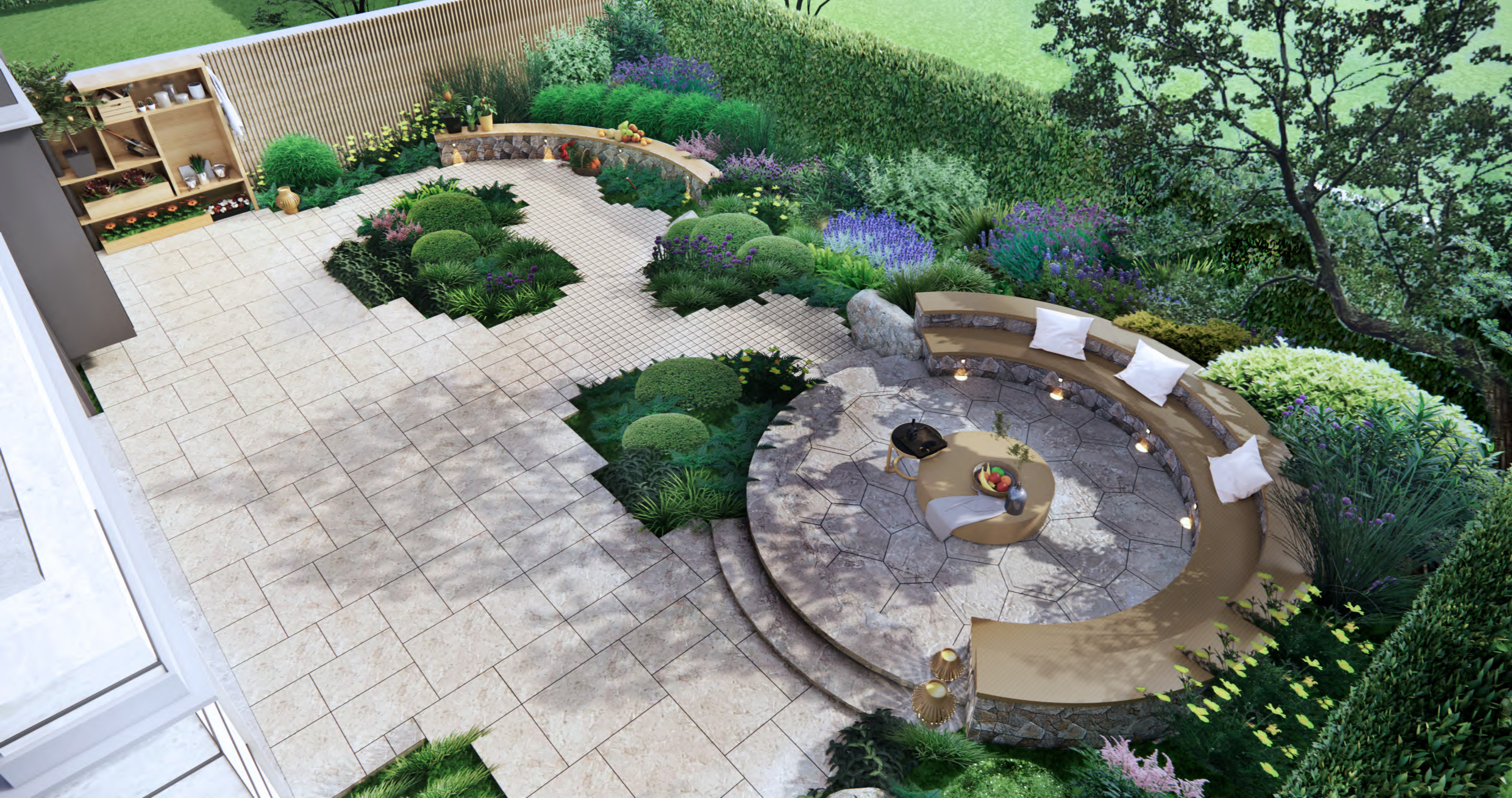 中海神州半岛天岚院效果图