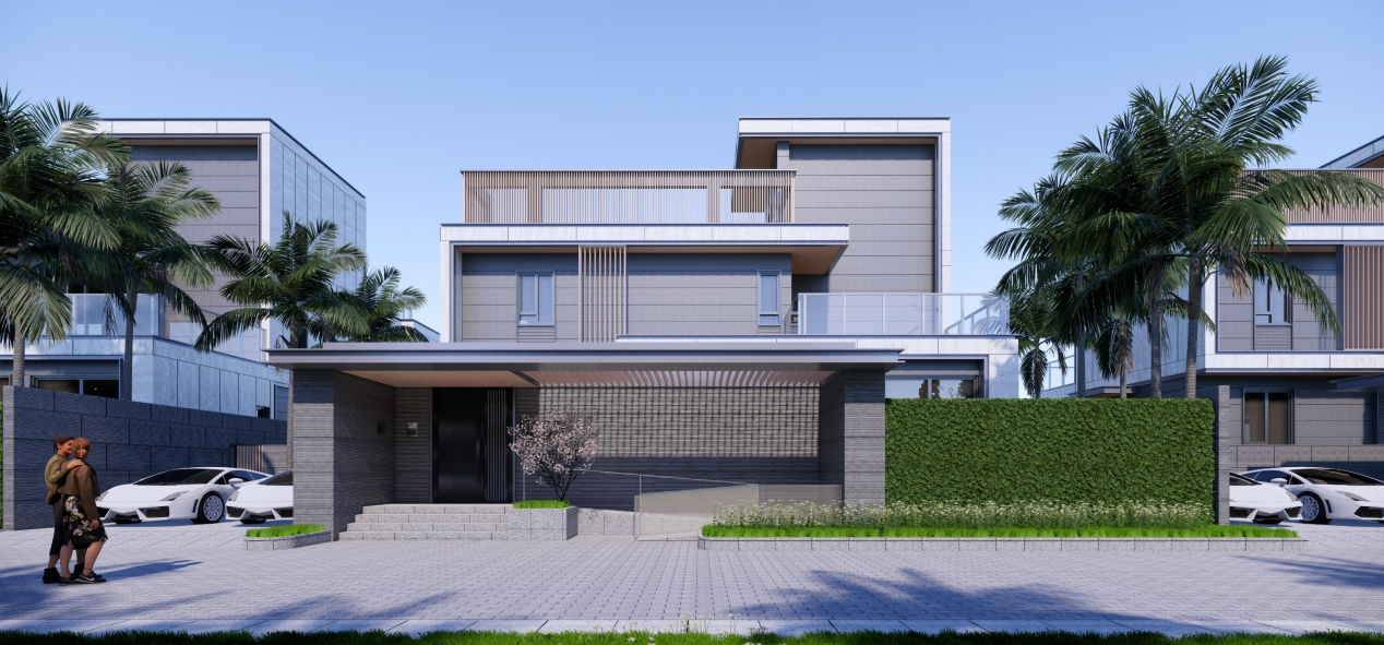 中海神州半岛 中海神州半岛天岚院效果图