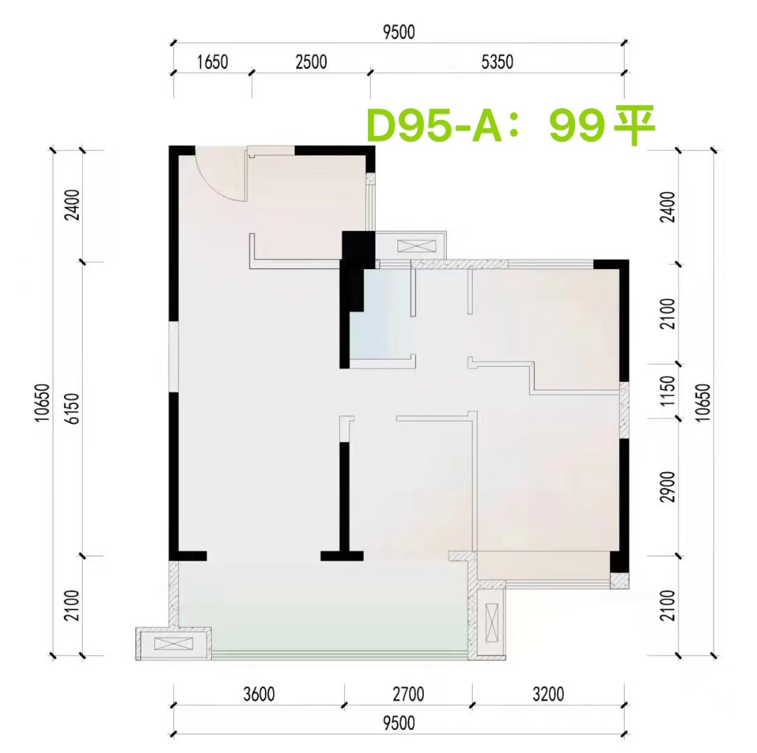 清水湾小镇里 SOHO 99平
