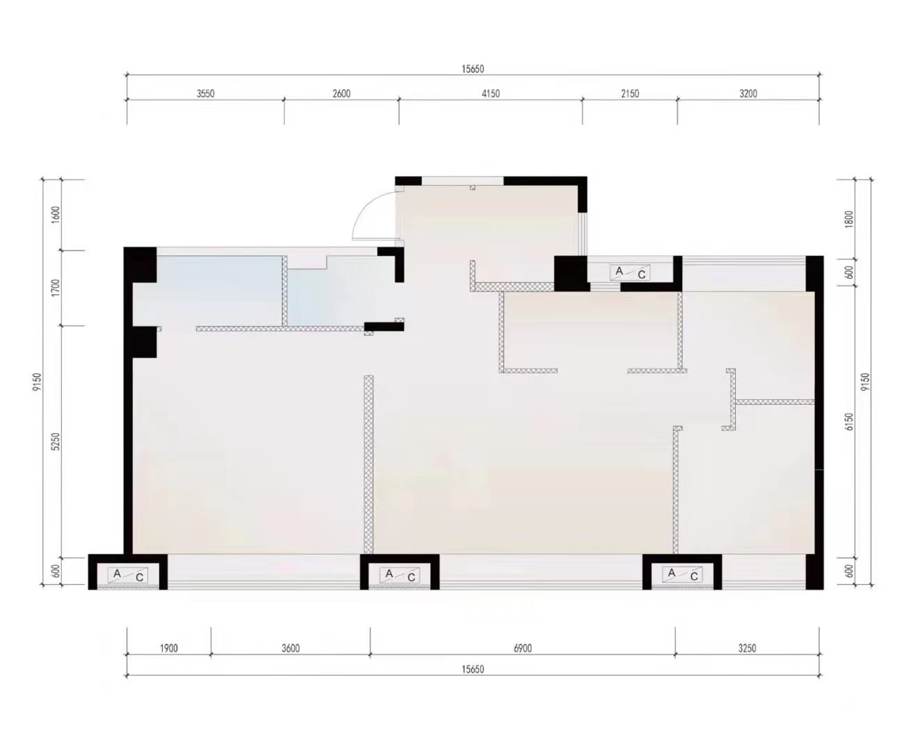 清水湾小镇里 SOHO 140平