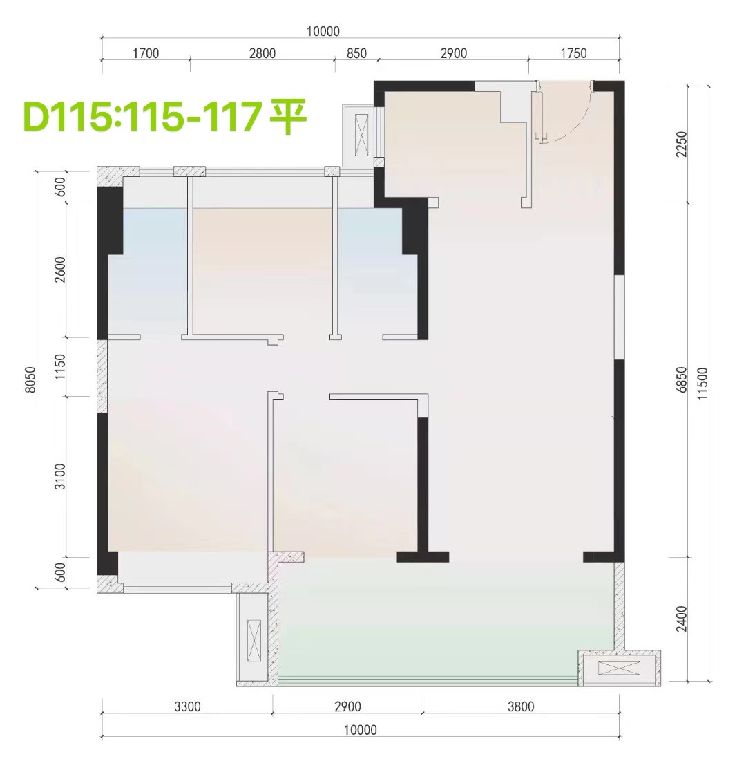 清水湾小镇里 SOHO 115-117平