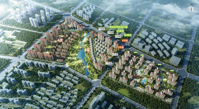 双大瑞城 楼栋图