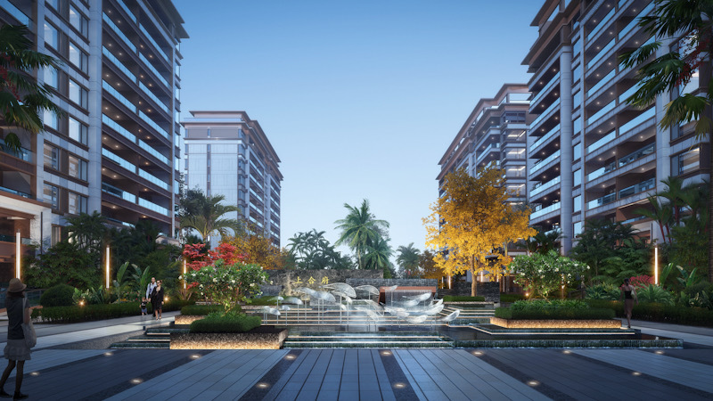 清水湾上合府效果图