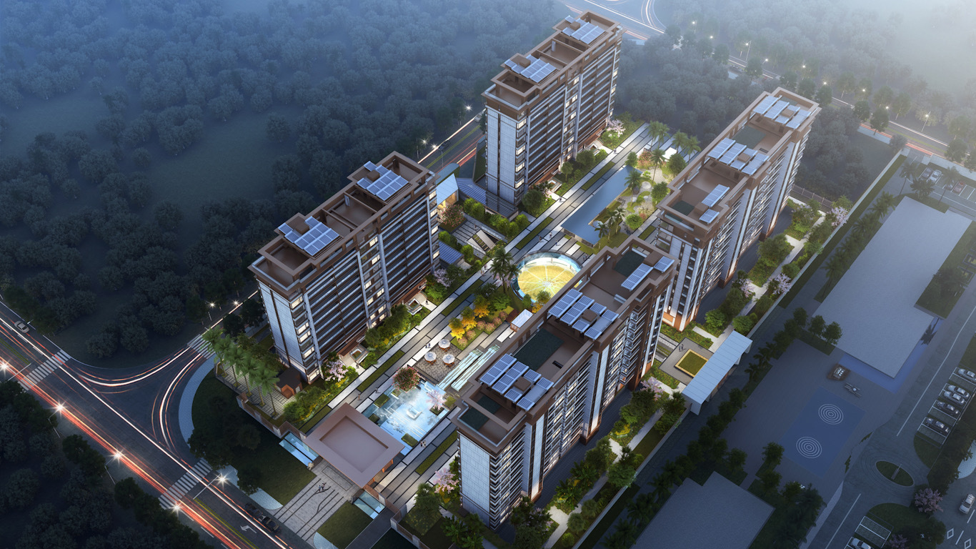 清水湾上合府效果图