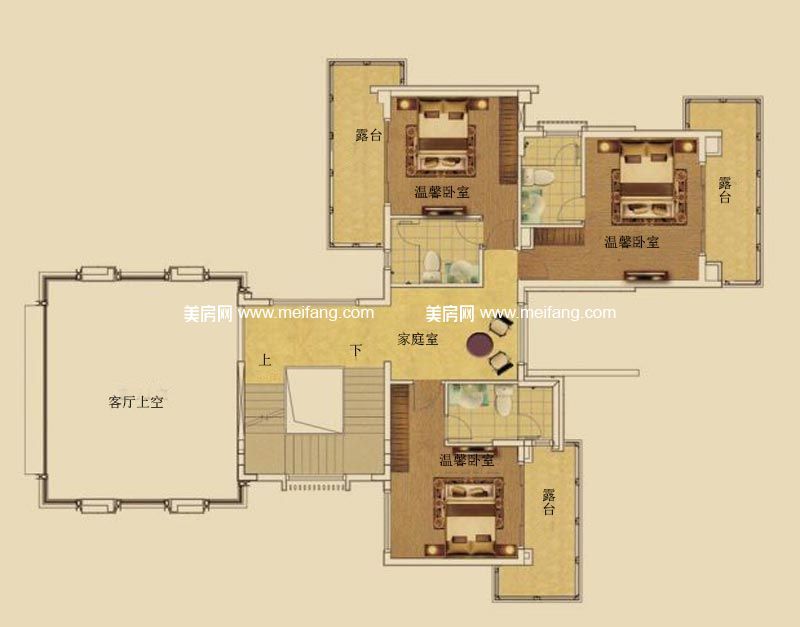 半岛独栋二层 5室3厅 建面570㎡