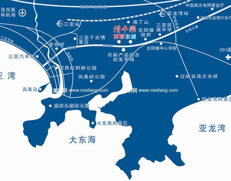 清平乐西郡 区位图