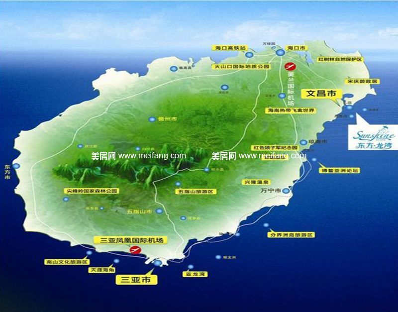 东方龙湾 位置图