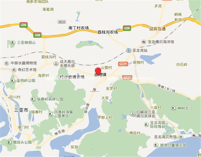 清平乐西郡 区位图