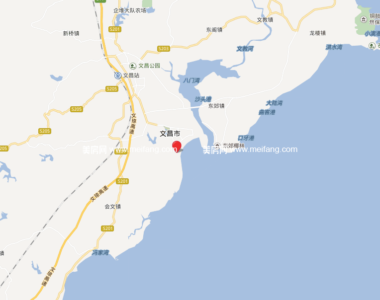 东方龙湾 位置图