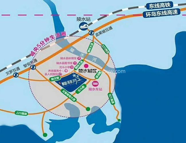 陵水清凤椰林湾沙鸥园70-79平户型在售,总价约240万元