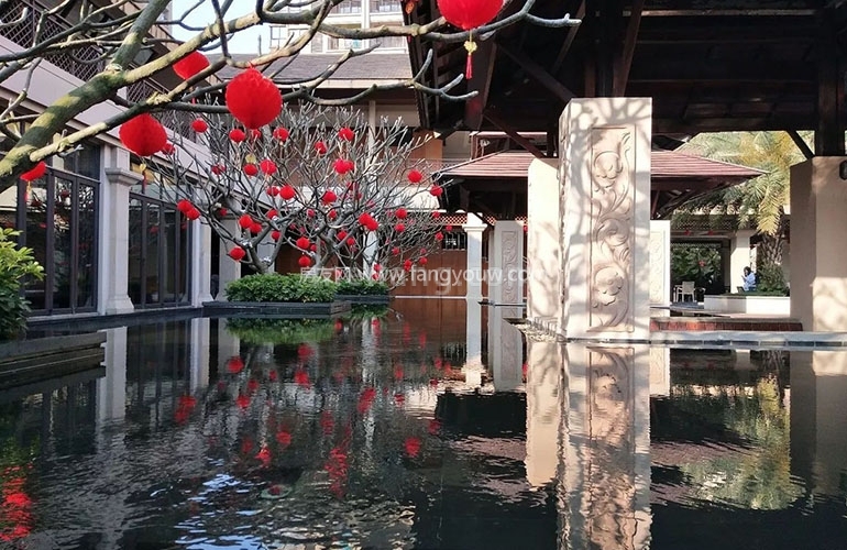 21°公馆水系实景图
