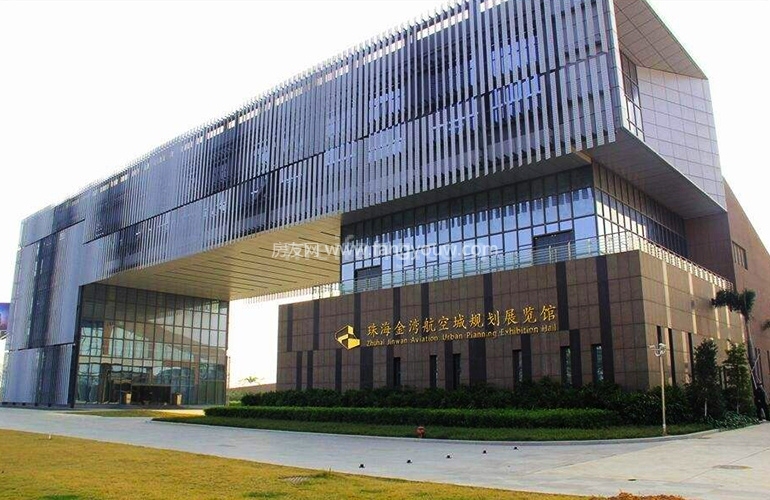 中航花园周边配套：金湾航空城规划展览馆