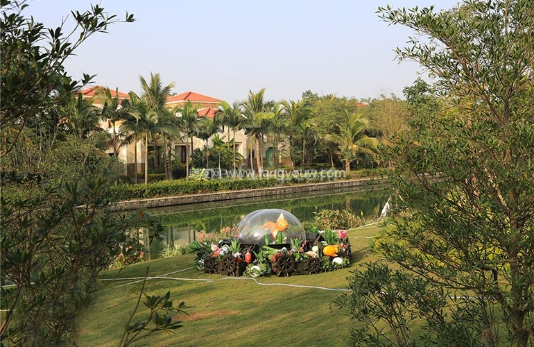 恒大海泉湾花园实景图